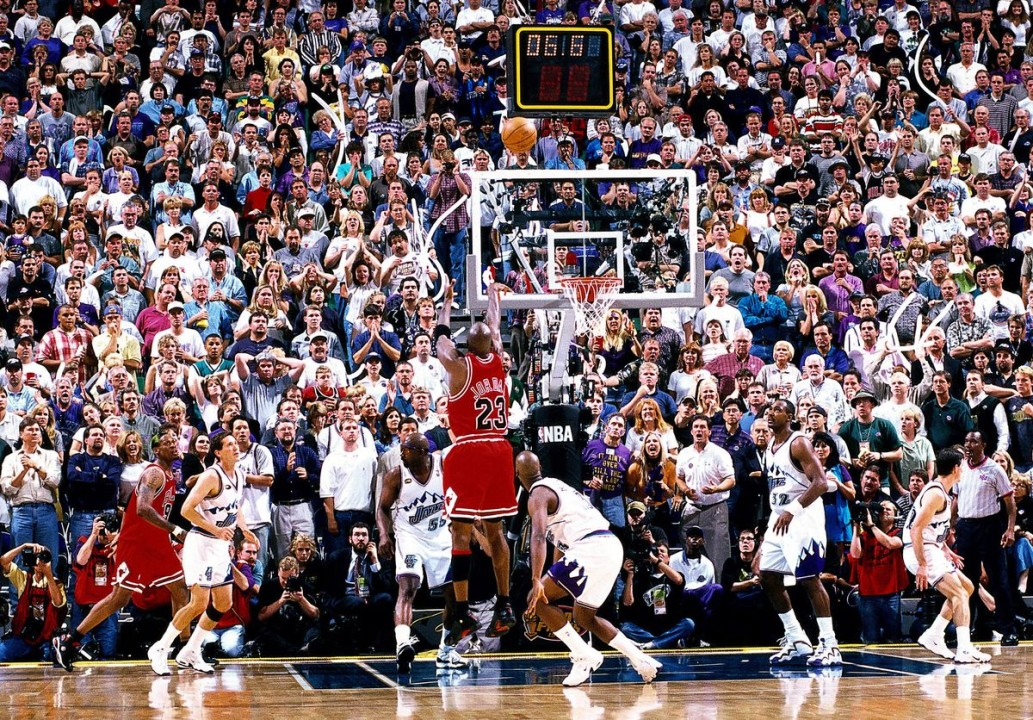 Athlete at the line